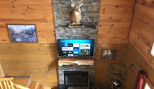 Stairway to Heaven Secluded Cabin, 3 King Suites, Firepit, Hot Tub, Arcade in Gatlinburg