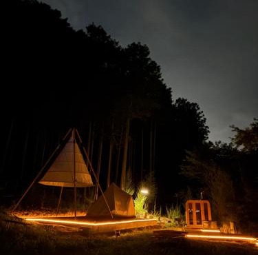川辺の時-Kawabe 川-山-BBQ