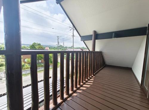 天然温泉付ログハウス ヴィレッジR 4名様まで同一料金 屋根付bbq設備あり